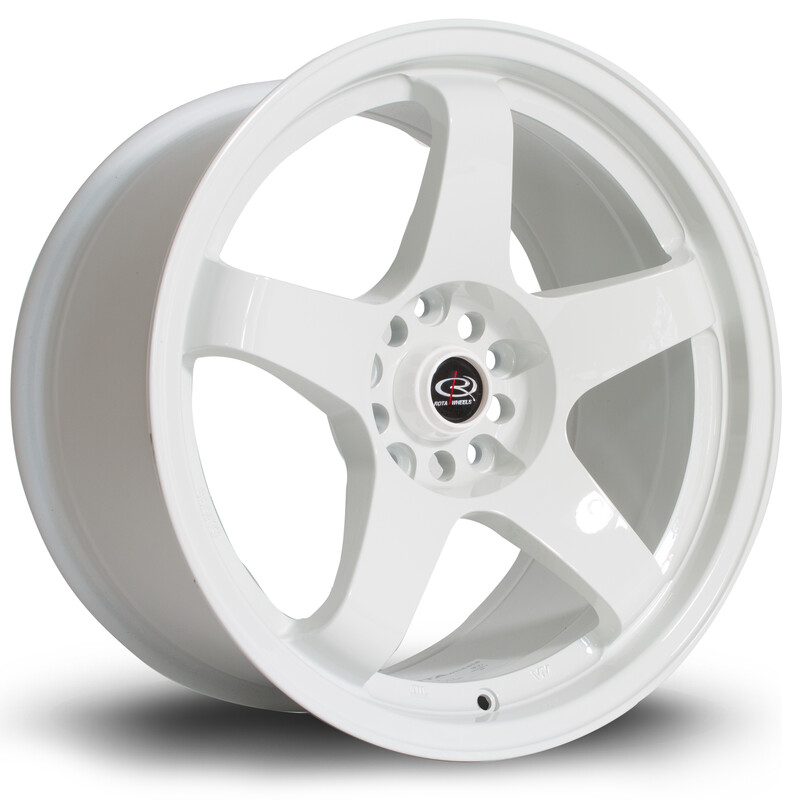 Rota GTR 17x9.5" 5x114.3 ET30, Blanc