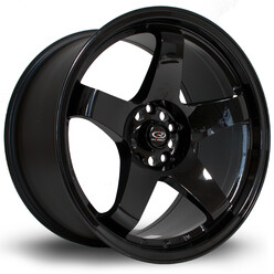 Rota GTR 18x9.5" 5x114.3 ET30, Noir / Brillant