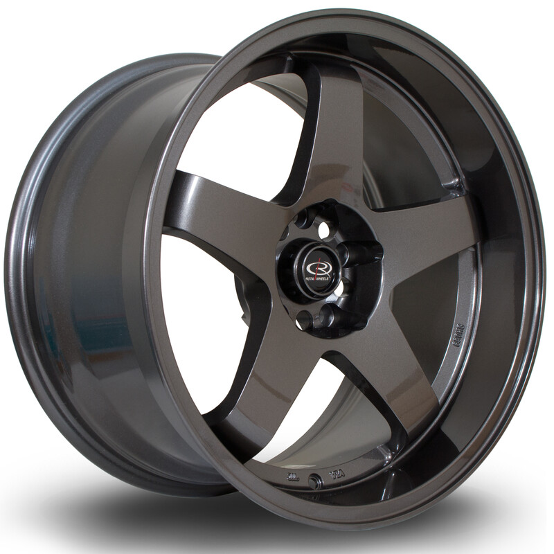 Rota GTR-D 18x9.5" 5x114.3 ET25, Gunmetal