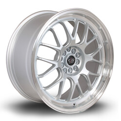 Rota MXR 18x8.5" 5x112/100 ET38, Gris Argenté / Poli