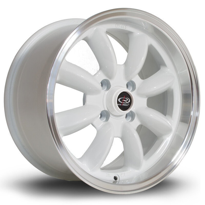 Rota RB 15x8" 4x100 ET30, Blanc