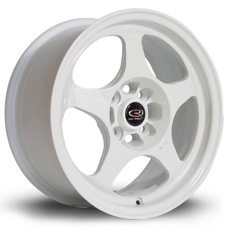 Rota Slipstream 15x7" 4x100 ET40, Blanc