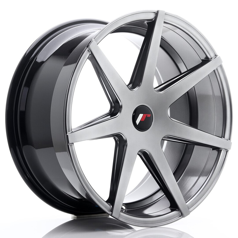 Japan Racing JR-20 Extreme Concave 20x10" (5 trous - sur mesure) ET20-40, Hyper Black