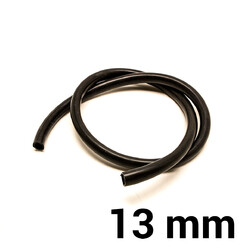 Durite Silicone Ø13 mm - Noire (au mètre)