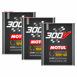 Pack Huile Motul 300V Compétition 10W40 (3 x 2L)