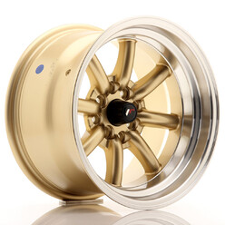 Japan Racing JR-19 15x9" 4x100/114.3 ET-13, Or / Doré