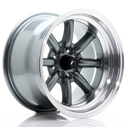 Japan Racing JR-19 15x9" 4x100/114.3 ET-13, Gunmetal