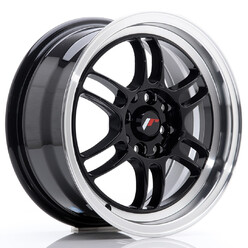 Japan Racing JR-7 15x7" 4x100/114.3 ET38, Noir / Brillant