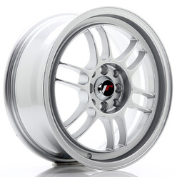 Japan Racing JR-7 16x7" 4x100/114.3 ET38, Gris Argenté / Poli