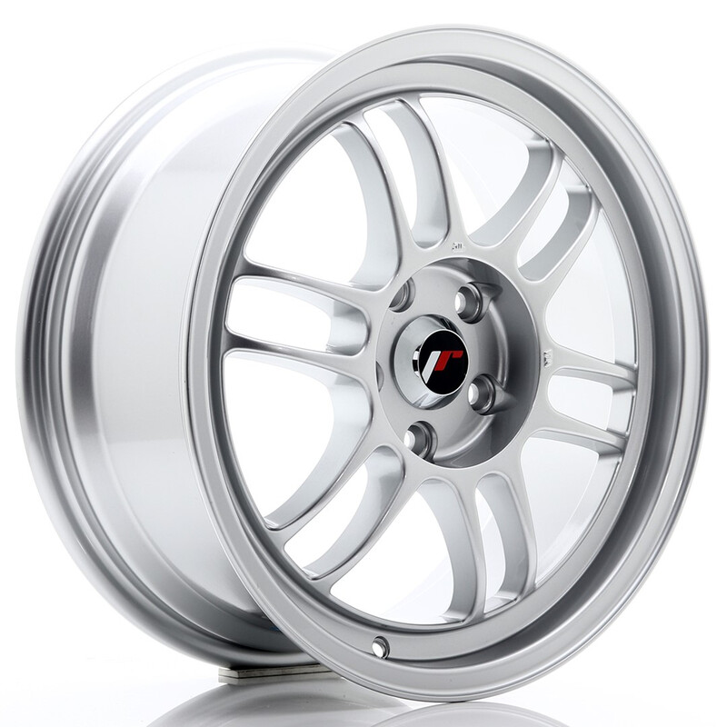 Japan Racing JR-7 17x7.5" 5x114.3 ET42, Gris Argenté / Poli