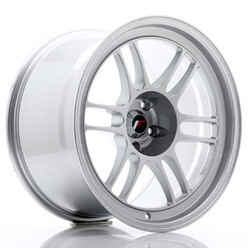 Japan Racing JR-7 18x10.5" 5x114.3 ET15, Gris Argenté / Poli