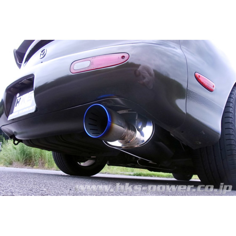 Silencieux d'Echappement HKS "Super Turbo" pour Mazda RX-7 FD