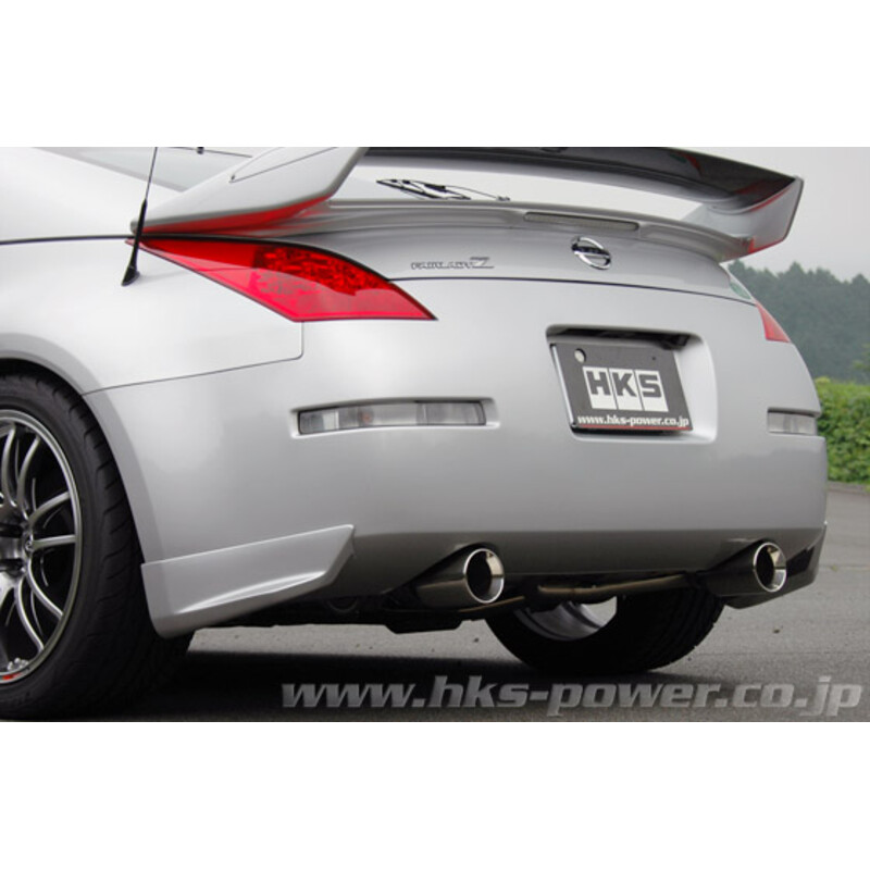 Ligne d'Echappement HKS "Super Sound Master" pour Nissan 350Z 313 ch (VQ35HR, RHD)