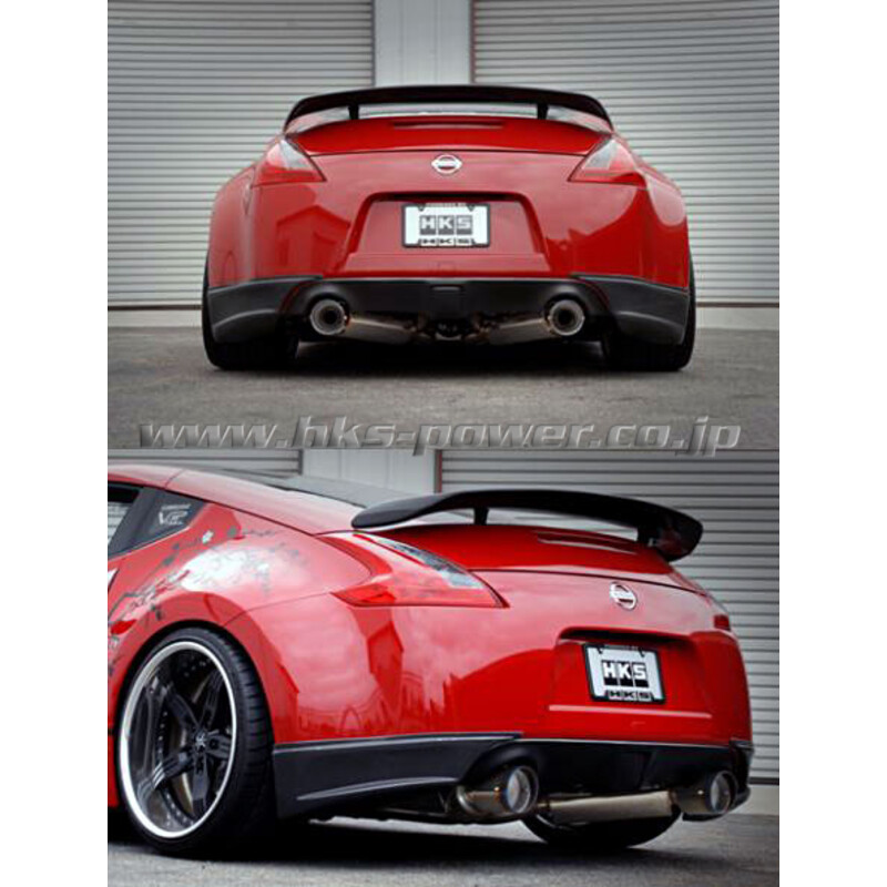 Ligne d'Echappement HKS "Full Dual" TI-Tip pour Nissan 370Z
