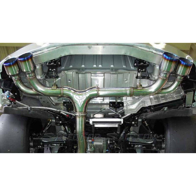 Ligne d'Echappement HKS "Racing" pour Nissan GT-R