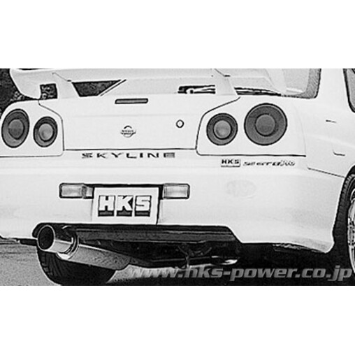 Ligne D Echappement Hks Silent Hi Power Pour Nissan Skyline R34 Gt T Distributeur Hks Officiel Driftshop Fr