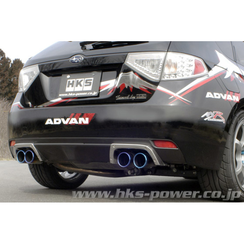 Silencieux d'Echappement HKS "Legamax" pour Subaru Impreza GRB & GRF (07-11)
