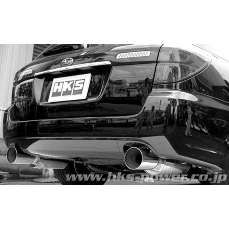 Ligne d'Echappement HKS "Silent Hi-Power" pour Subaru Legacy Break B4 BP5 (03-09, EJ20 Turbo)