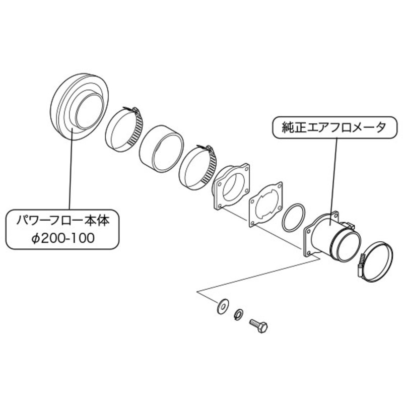 Admission Directe HKS Super Power Flow pour Subaru Impreza GC8 (09/1998 - 08/2000)
