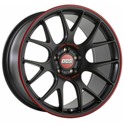 BBS CH-R 18x8.5" 5x112 ET38, Noir Mat "Nürburgring Edition" (CH146)