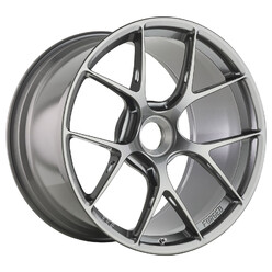 BBS FI-R 20x9" Ecrou Central ET52, Gris Anthracite Platine (FI133)