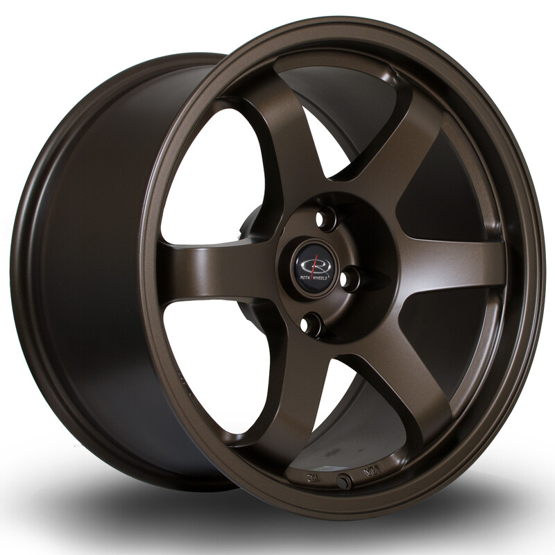 Rota Grid 17x9" 4x100 ET25, Bronze