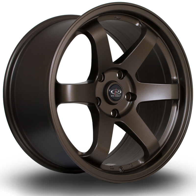 Rota Grid 18x9.5" 5x100 ET38, Bronze