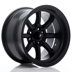 Japan Racing JR-19 15x9" 4x100/114.3 ET-13, Noir Mat / Satiné