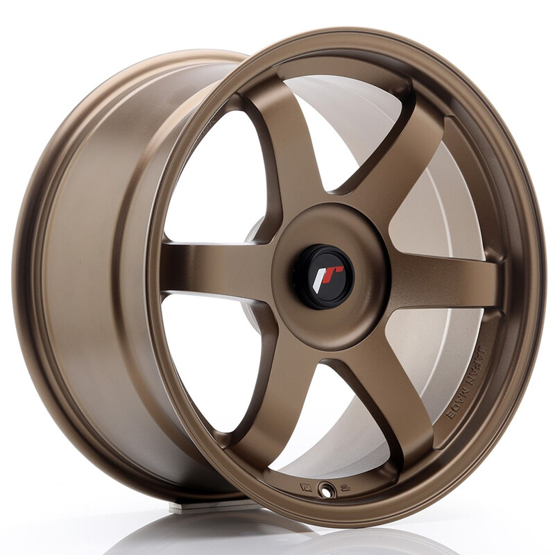 Japan Racing JR-3 Extreme Concave 18x9.5" (4 & 5 trous - sur mesure) ET22-38, Bronze Anodisé