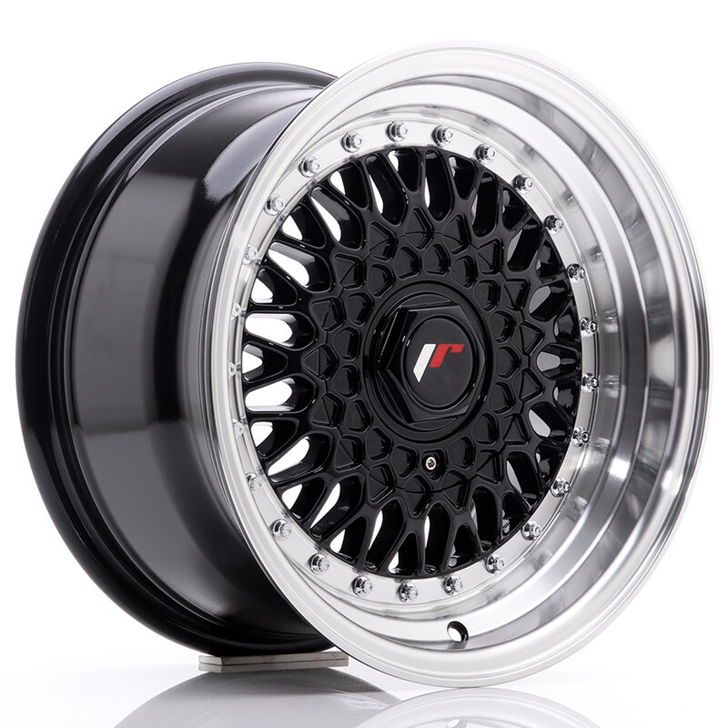 Japan Racing JR-9 15x8" 4x100/108 ET20, Noir / Brillant