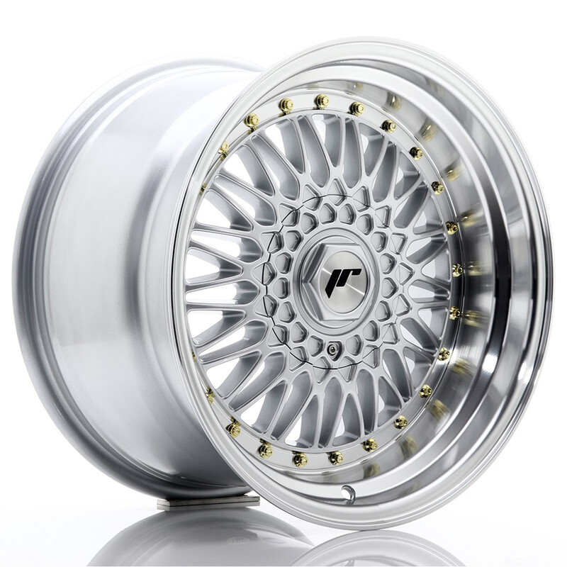 Japan Racing JR-9 17x10" 4x100/108 ET20, Gris Argenté