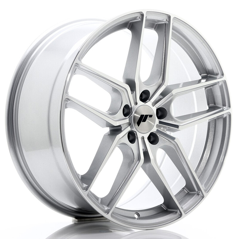 Japan Racing JR-25 19x8.5" 5x112 ET40, Gris Argenté / Poli