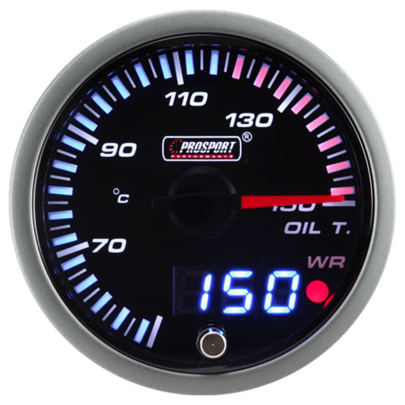 Pack 3 Manomètres "Dual Display" ProSport JDM - Turbo/Huile