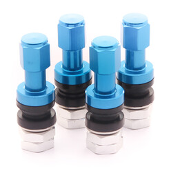 Valves en Aluminium - Bleues (lot de 4)