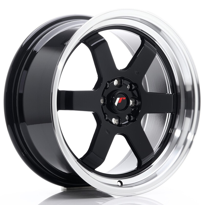 Japan Racing JR-12 17x8" 5x112/120 ET35, Noir / Brillant