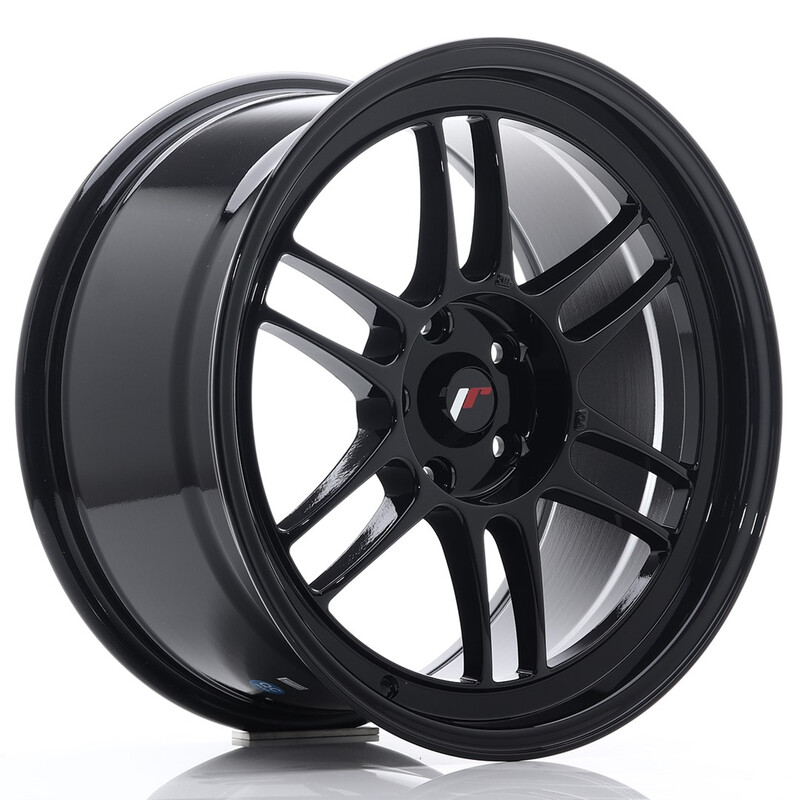 Japan Racing JR-7 18x9" 5x114.3 ET35, Noir Mat / Satiné