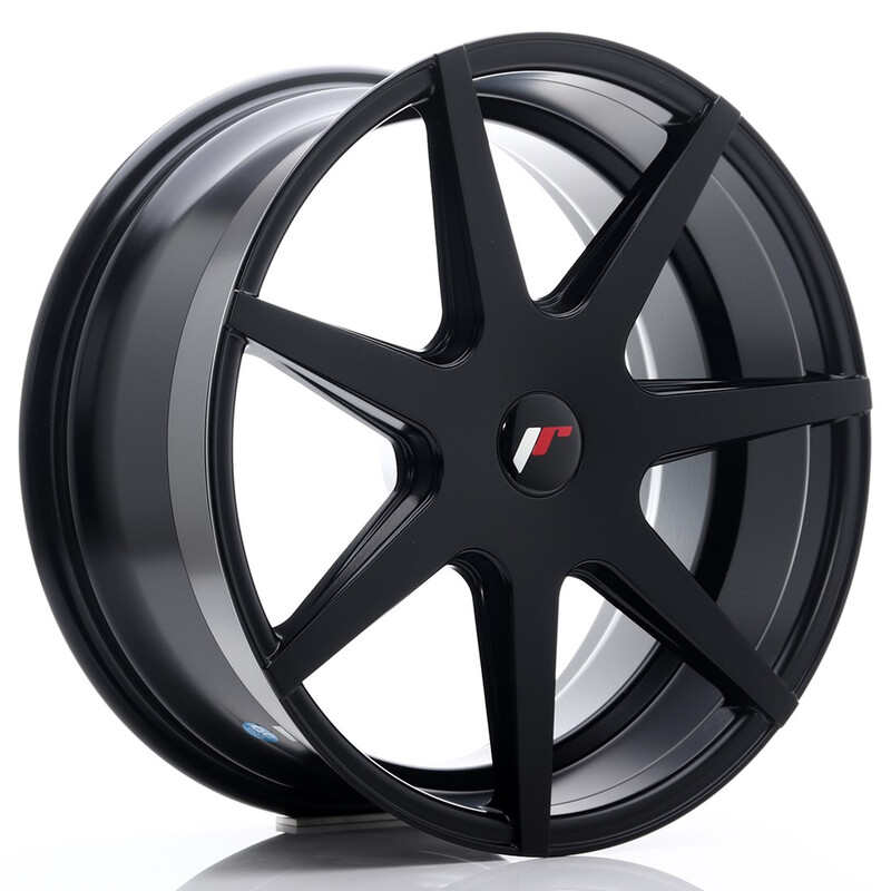 Japan Racing JR-20 19x8.5" (4 & 5 trous - sur mesure) ET20-40, Noir Mat / Satiné