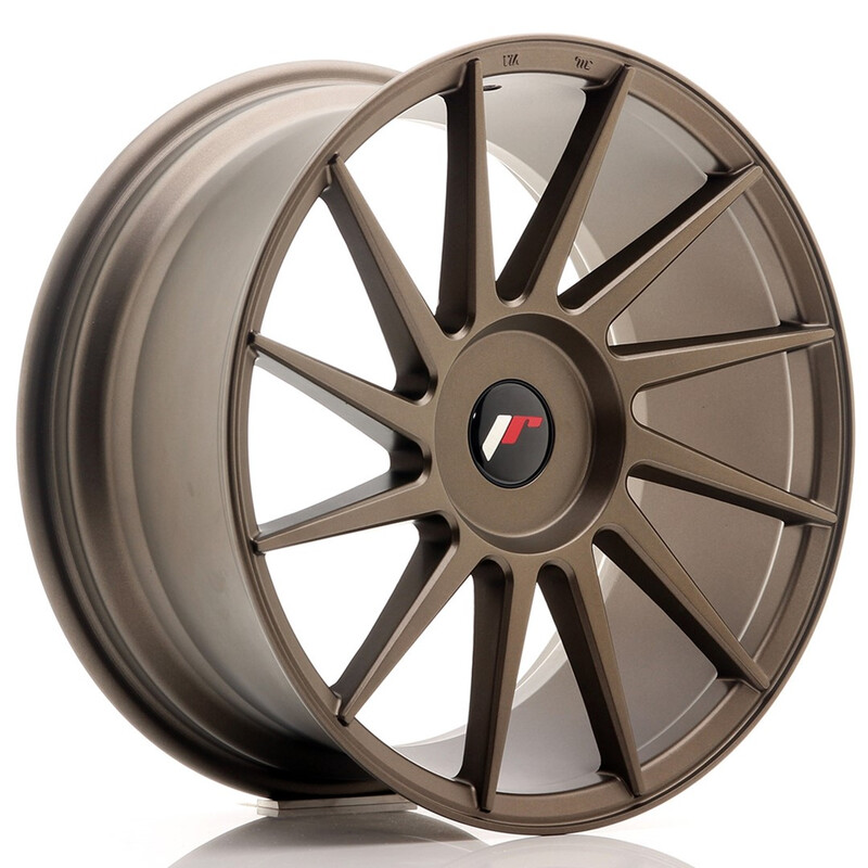 Japan Racing JR-22 18x8.5" (4 & 5 trous - sur mesure) ET40, Bronze