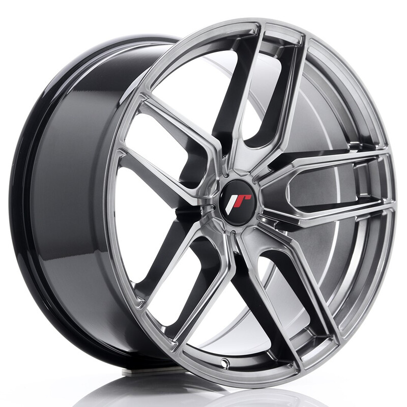 Japan Racing JR-25 Extreme Concave 19x9.5" (5 trous - sur mesure) ET20-40, Hyper Black