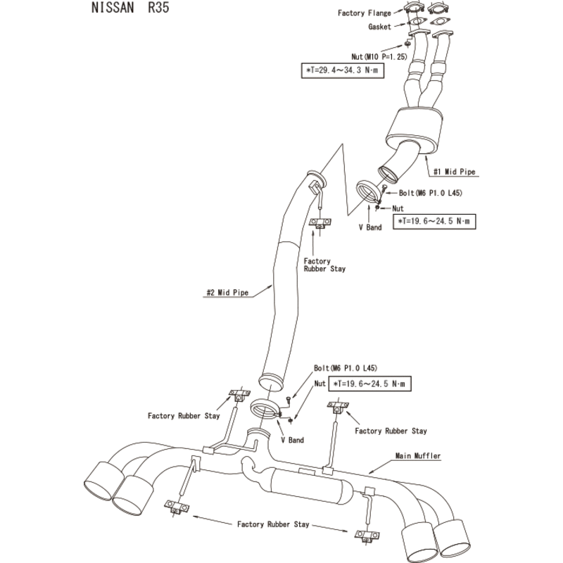 Ligne\u0020d\u0027Echappement\u0020HKS\u0020\u0022Racing\u0020V2\u0022\u0020pour\u0020Nissan\u0020GT\u002DR