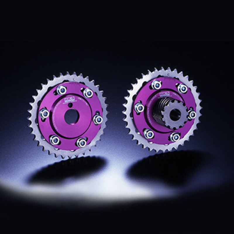 Poulies\u0020d\u0027Arbres\u0020\u00E0\u0020Cames\u0020R\u00E9glables\u0020HKS\u0020pour\u0020Moteur\u0020Nissan\u0020SR20DET\u0020Longitudinal