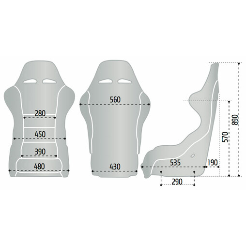 Siège Baquet Sparco QRT-R (FIA)