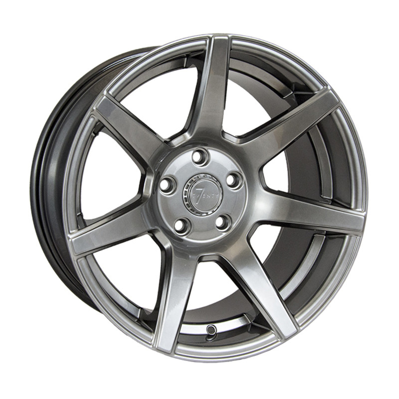 7Twenty Style55 17x8.5" 5x114.3 ET7, Hyper Black