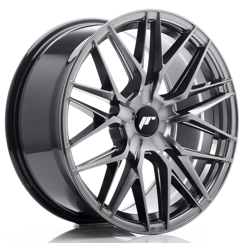 Japan Racing JR-28 18x8.5" (5 trous - sur mesure) ET20-40, Hyper Black