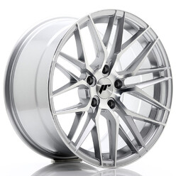 Japan Racing JR-28 Extreme Concave 18x9.5" 5x112 ET40, Gris Argenté / Poli