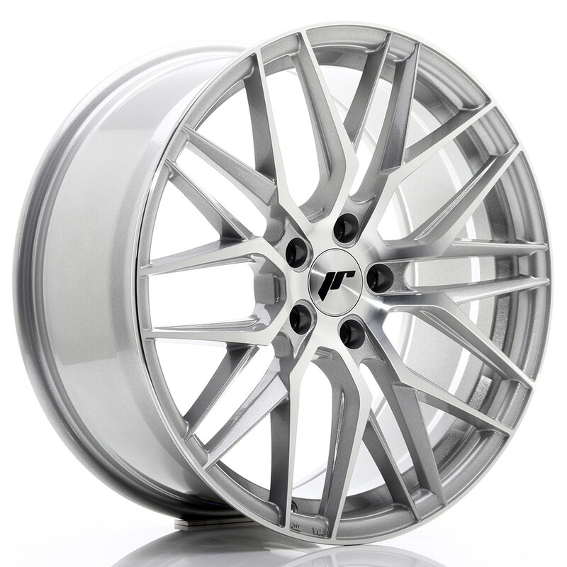 Japan Racing JR-28 19x8.5" 5x120 ET35, Gris Argenté / Poli