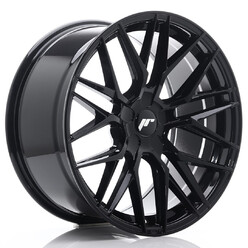 Japan Racing JR-28 Extreme Concave 19x9.5" (5 trous - sur mesure) ET20-40, Noir / Brillant