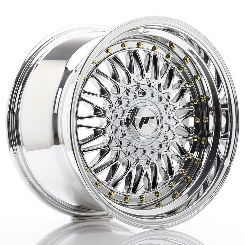 Japan Racing JR-9 17x10" 5x112/120 ET20, Chrome / Titane