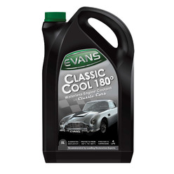 5L Liquide de Refroidissement Evans Classic Cool 180