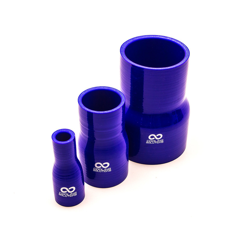 Manchon Réducteur en Silicone Ø16-13 à Ø127-114 mm, Bleu